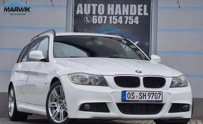 BMW Seria 3 cena 25900 przebieg: 186787, rok produkcji 2009 z Skoki małe 277